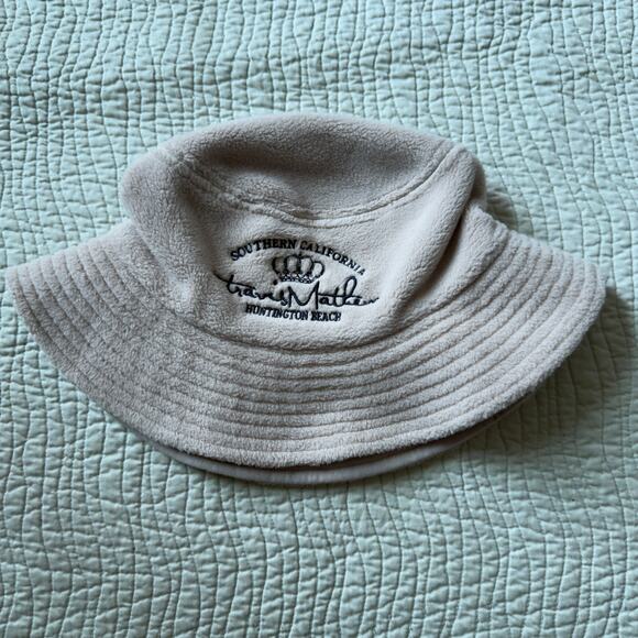 Travis Mathew Crew Call Bucket Hat Sherpa Embroidered Logo - Picture 1 of 6